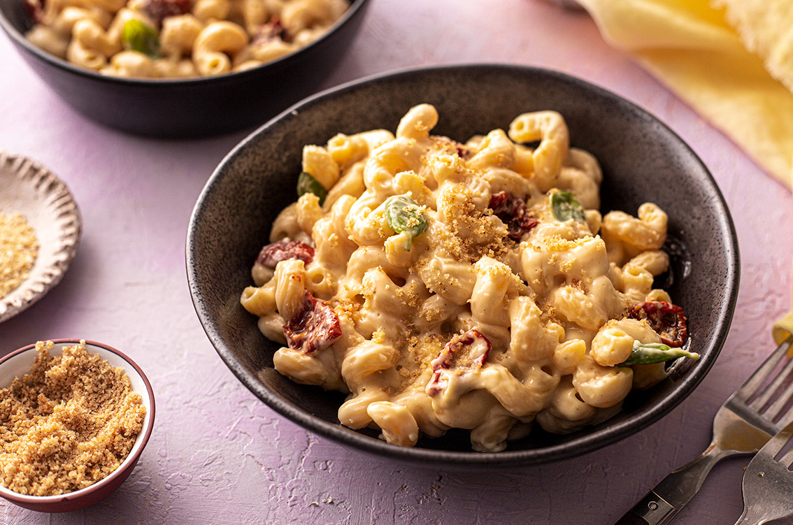 Fancy Béchamel-style Mac & Cheese - Vegan Recipe