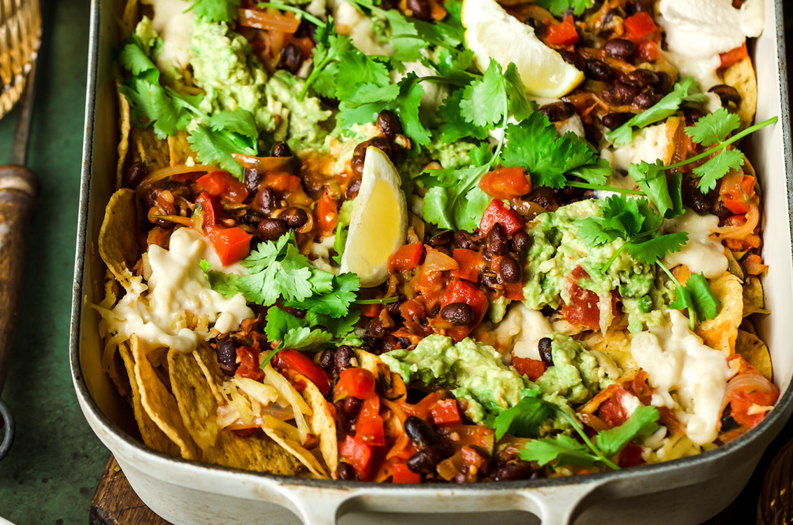 Fully Loaded Nachos - Vegan Recipe