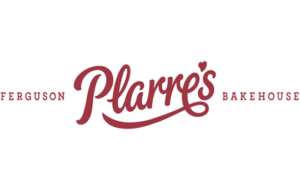 Ferguson Plarre's Bakehouse logo in marron font on a white background.