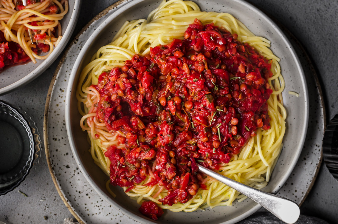 Beetroot Bolognese