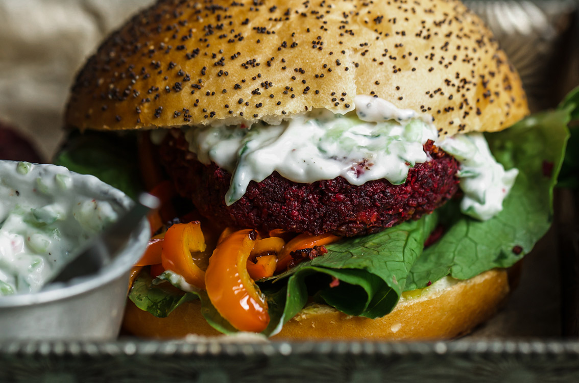 beetroot burger