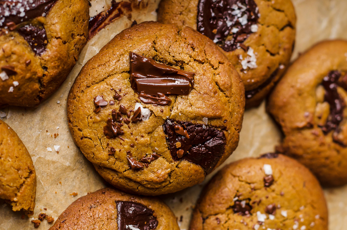 Grain free choc chip cookies