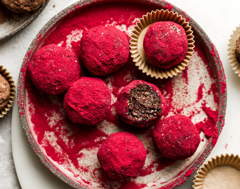 red velvet bliss ball