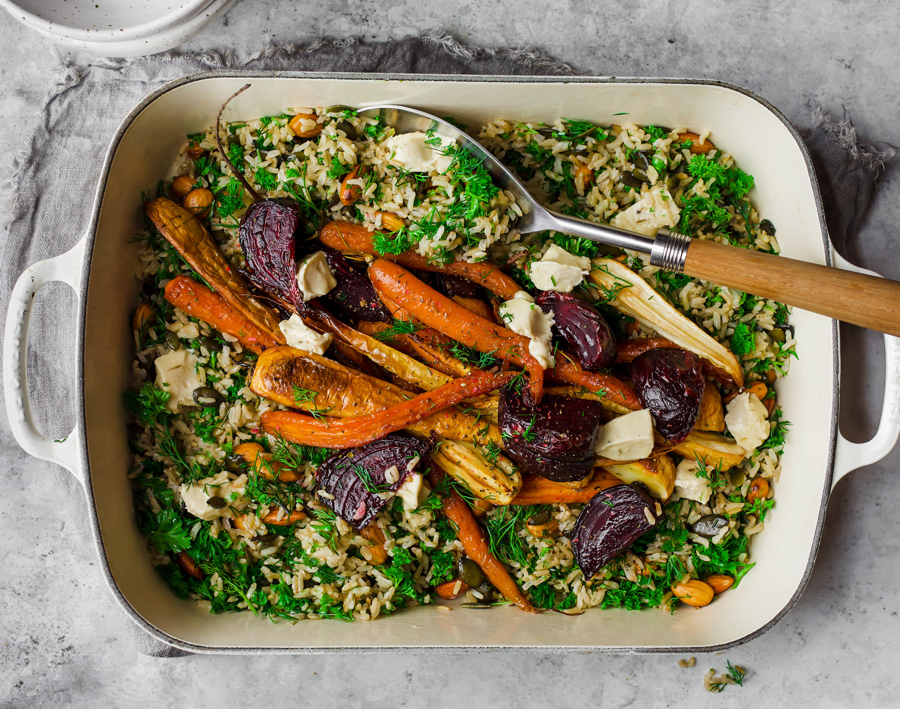 roasted root vegetables