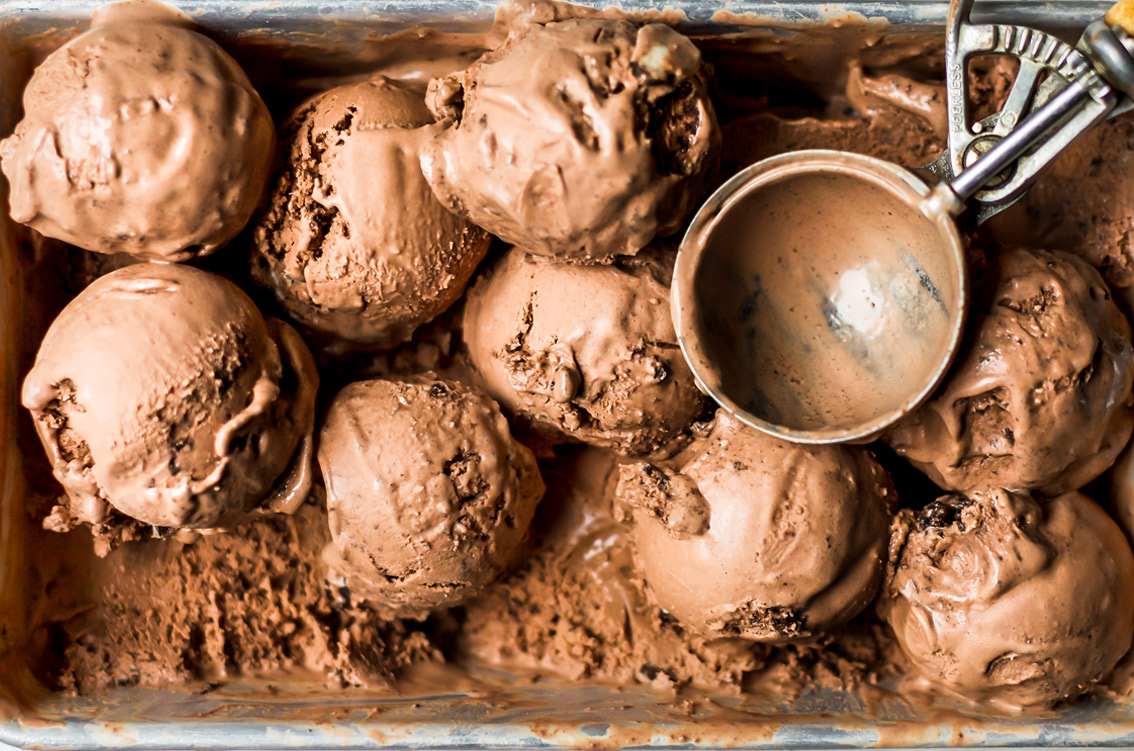 Tahini Choc Ice Cream