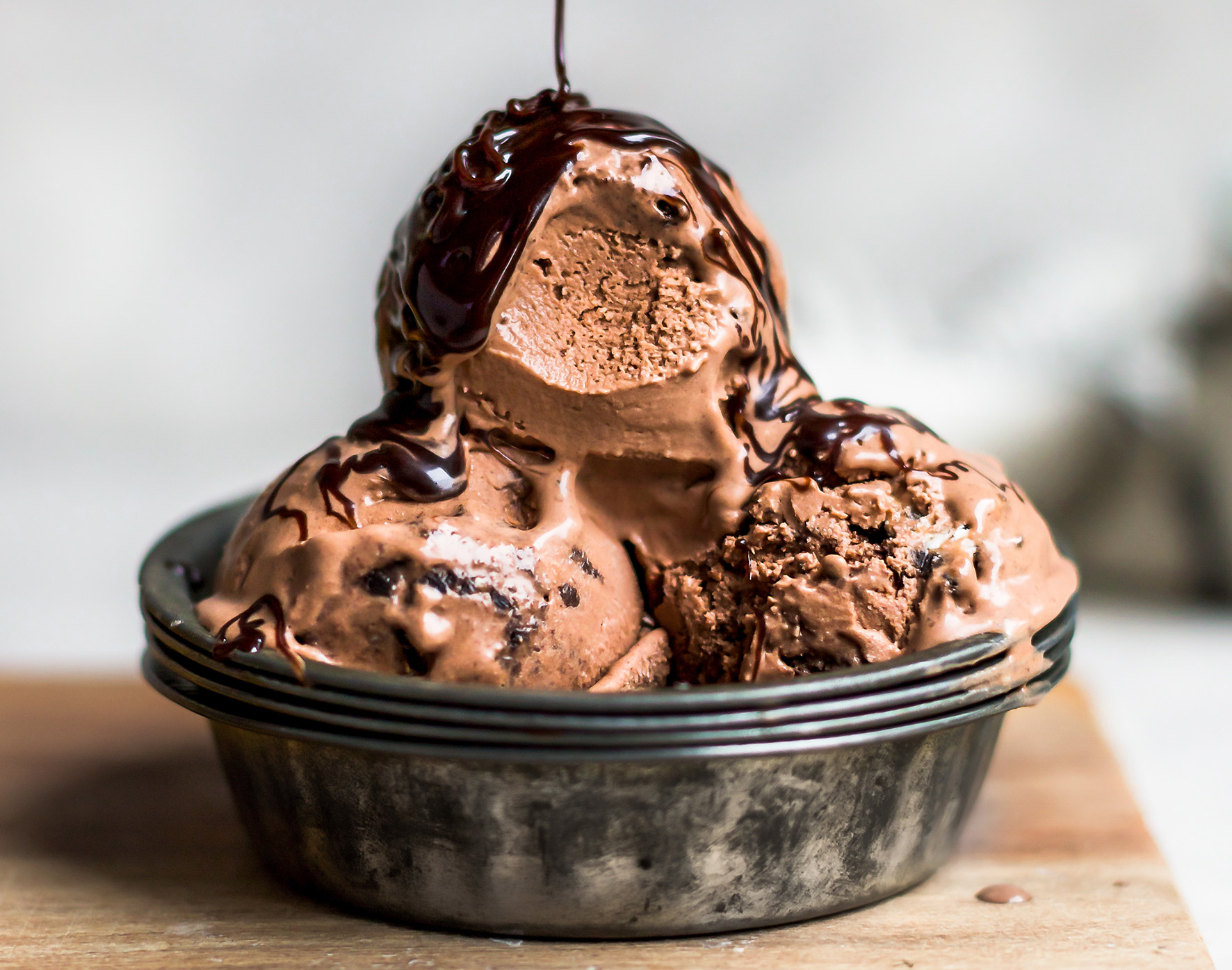 Tahini Choc Ice Cream