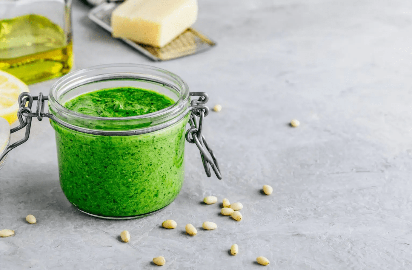 Warrigal greens as a pesto